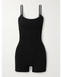 Skims - Soft Lounge Lace Short Onesie - Lyst