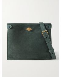 Metier - Stowaway Suede Shoulder Bag - Lyst