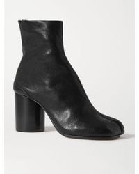Maison Margiela - Tabi Ankle Boots Aus Leder Mit Geteilter Kappe - Lyst