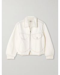 FRAME - Veste En Jean Heart - Lyst