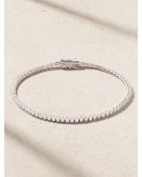 Jennifer Meyer - 4-Prong Small 18-Karat Diamond Tennis Bracelet - Lyst