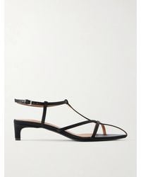 Jil Sander - Cage Satin Sandals - Lyst