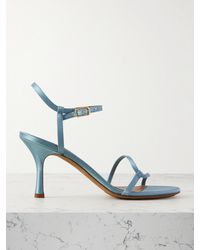 Emme Parsons - Loop Satin Sandals - Lyst
