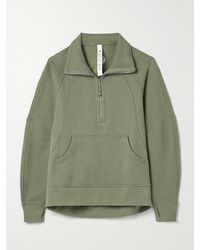 lululemon - Sweat Oversize À Fermeture À Glissière En Jersey De Coton Mélangé Scuba - Lyst