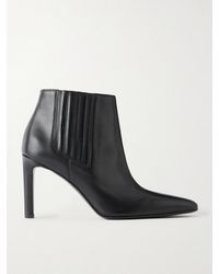 Nili Lotan - Lauretta Leather Ankle Boots - Lyst