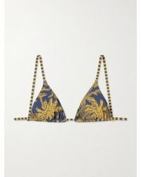 Eres - Hamac Printed Triangle Bikini Top - Lyst