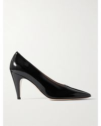 Gianvito Rossi - Amelia 85 Patent-Leather Pumps - Lyst