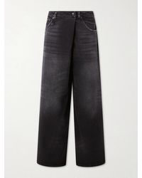 R13 - Nico Wrap-Effect Boyfriend Jeans - Lyst