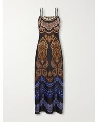 FARM Rio - Nicole Printed Jersey Maxi Dress - Lyst