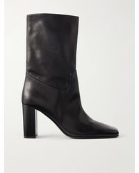 KHAITE - Petra 55 Leather Ankle Boots - Lyst