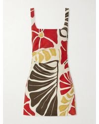 SIR. - Julietta Floral-Print Linen Mini Dress - Lyst