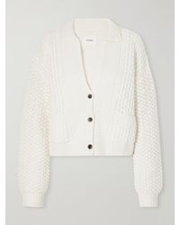 Lisa Yang - Becs Cable-Knit Cashmere Cardigan - Lyst
