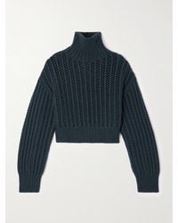 Brunello Cucinelli - Ribbed Cashmere Turtleneck Sweater - Lyst