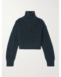 Brunello Cucinelli - Ribbed Cashmere Turtleneck Sweater - Lyst