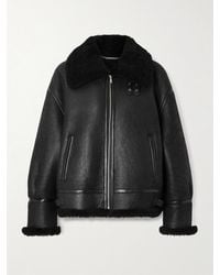 Nour Hammour - Portia Shearling Jacket - Lyst