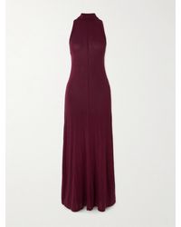 St. Agni - Tencel Lyocell-Blend Jersey Maxi Dress - Lyst