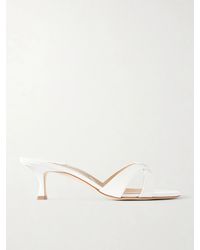 Manolo Blahnik - Callamu 50 Patent Leather Mules - Lyst