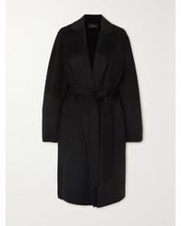 JOSEPH - Cenda Belted Wool And Cashmere-Blend Coat - Lyst