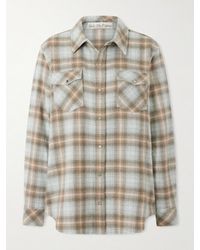 God's True Cashmere - Checked Cashmere Shirt - Lyst
