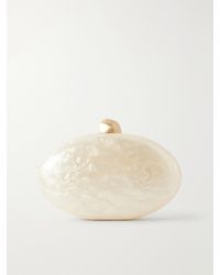 Cult Gaia - Eviana Marble-Effect Clutch - Lyst