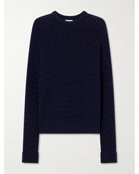 Bottega Veneta - Intrecciato Knitted Wool Sweater - Lyst