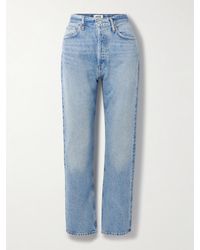 Agolde - '90S Pinch Waist Hoch Sitzende Jeans Mit Geradem Bein Aus Bio-Denim - Lyst
