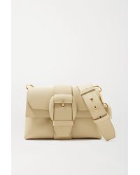 Oroton Frida Mini Leather Shoulder Bag - Natural