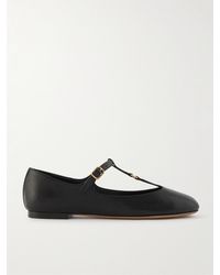 Chloé - Marcie Ballerinas Aus Leder Mit Verzierung - Lyst