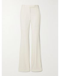 McQueen - Bootcut-Hose Aus Crêpe - Lyst