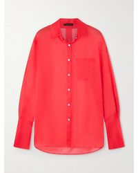 Kiki de Montparnasse - Silk-Organza Shirt - Lyst