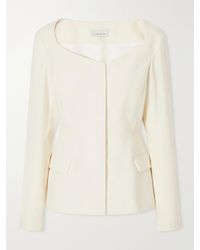 LIBEROWE - Charlotte Wool-Crepe Blouse - Lyst