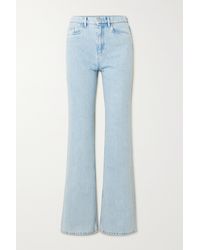 Wandler Daisy High-rise Flared Jeans - Blue