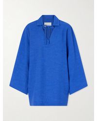 Lisa Marie Fernandez - Tie-Detailed Woven Tunic - Lyst