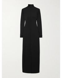 Wardrobe NYC - Rhw Paneled Stretch-Jersey Turtleneck Maxi Dress - Lyst