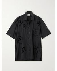 Isabel Marant - Bilya Oversized Broderie Anglaise Modal-Blend Shirt - Lyst