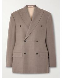 Carven - Double-Breasted Wool Blazer - Lyst