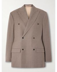 Carven - Double-Breasted Wool Blazer - Lyst