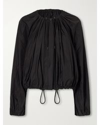 TOTEME - Gathered Shell Jacket - Lyst