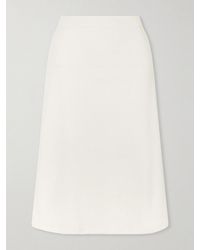 Suzie Kondi - Sienna Cotton-Blend Terry Midi Skirt - Lyst