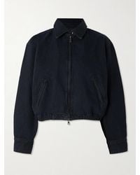 Agolde - Nile Denim Bomber Jacket - Lyst
