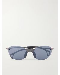 District Vision - Mami Vantage Rimless D-Frame Titanium Sunglasses - Lyst
