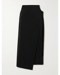 Max Mara - Beachwear Beato Stretch-Jersey Wrap Skirt - Lyst