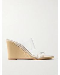 Maryam Nassir Zadeh - Olympia Pvc Wedge Sandals - Lyst