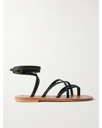 K. Jacques - Zenobie Sandalen Aus Leder - Lyst