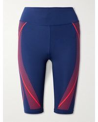 adidas By Stella McCartney - Truepace Bike Cropped Printed Stretch Recycled-Leggings - Lyst