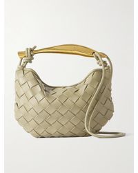 Bottega Veneta - Sardine Mini Intrecciato Leather Shoulder Bag - Lyst