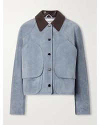Veronica Beard - Walters Suede Jacket - Lyst