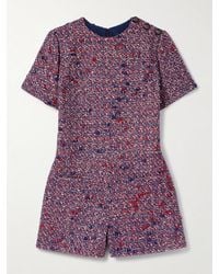 Gucci - Playsuit Aus Bouclé-Tweed Aus Einer Wollmischung - Lyst