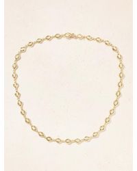 Sydney Evan - Evil Eye Eternity 14-Karat Diamond Necklace - Lyst