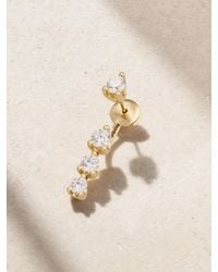 Anita Ko - Large Orbit 18-Karat Diamond Single Earring - Lyst